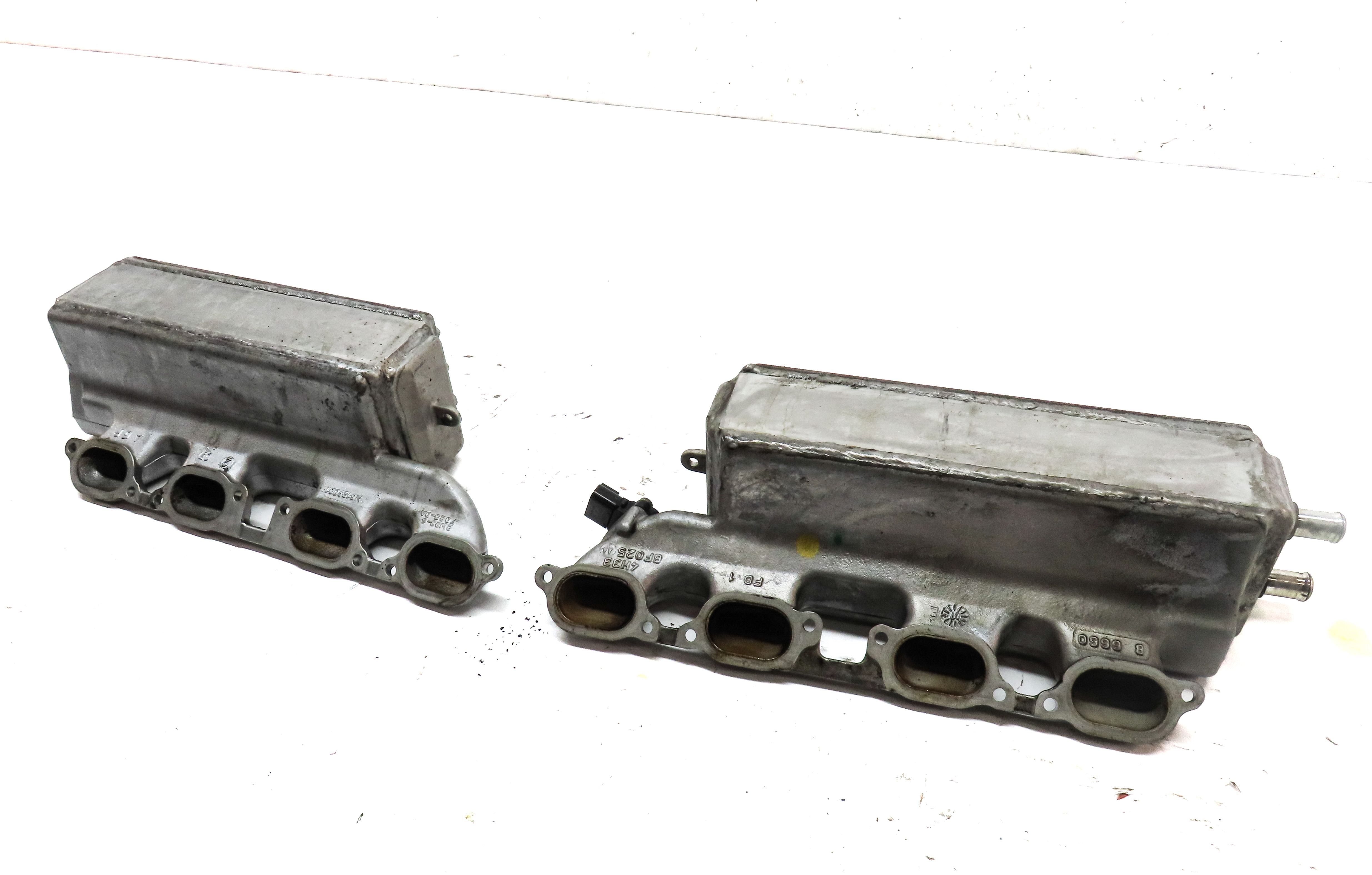 06-09 RANGE ROVER SPORT (L320 L322) 4.2L SC INTAKE MANIFOLD INTERCOOLER SET-2 — exact item pictured